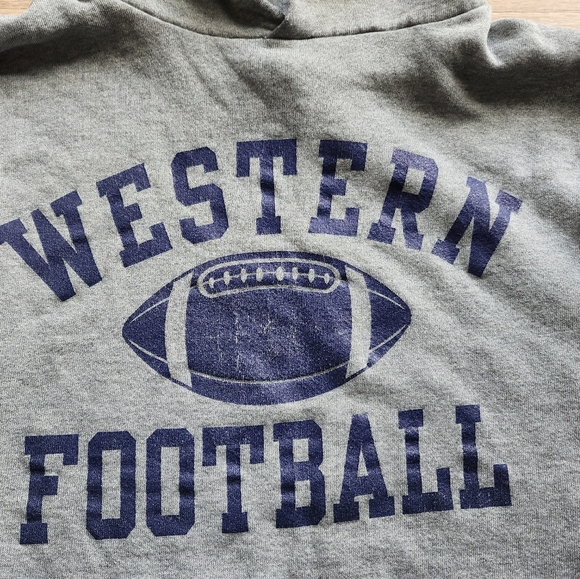 Vintage 2000s Russell Athletic Western football hoodie - Picture 3 of 7